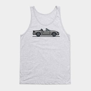 Grey Mazdaspeed miata top-down Tank Top